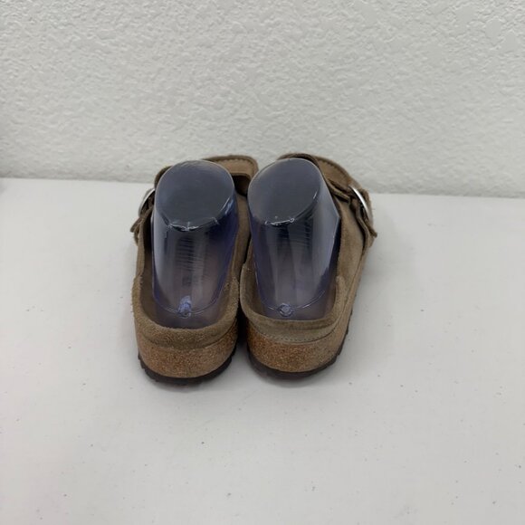 Birkenstock Buckley Suede Moc Toe Slip On Clogs Shoes Womens size 39 US 8 - Picture 3 of 8
